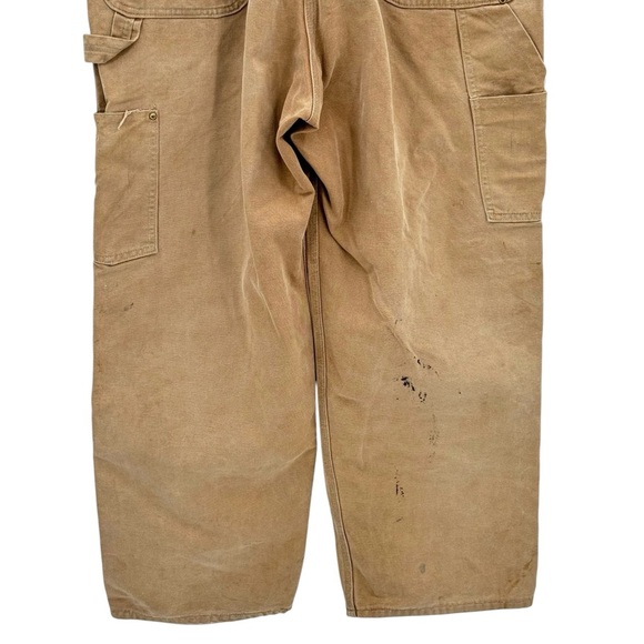 Vintage 80s Carhartt Workwear Overalls Double Knee Union Tag Made USA | 42 x 30 - Picture 8 of 12